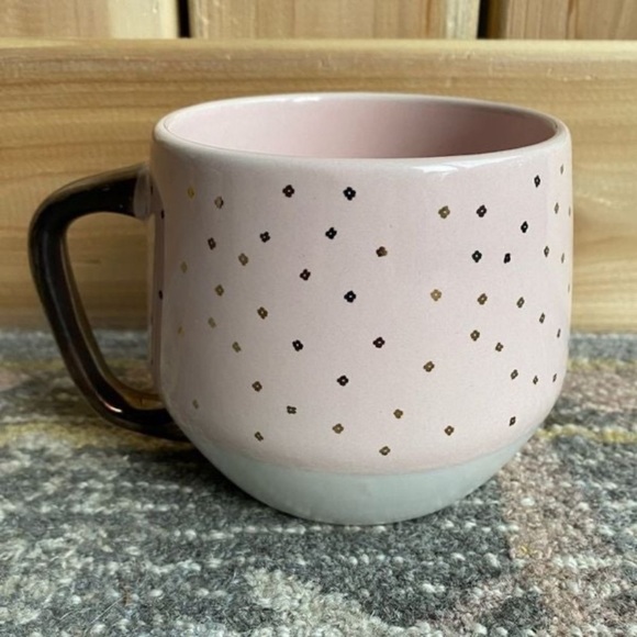 Threshold Pink and Bronze Dotted Mug - Picture 2 of 4